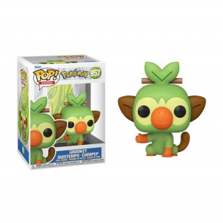 Funko Pop! #957 Games: Pokemon - Grookey Vinyl Figura Ajándéktárgyak