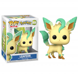 Funko Pop! #866 Games: Pokemon - Leafeon Vinyl Figura Ajándéktárgyak