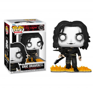 Funko Pop! #1429 Movies: The Crow - Eric Draven with Crow Vinyl Figura Ajándéktárgyak