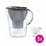 Brita Marella XL 2,4 L starter kit + 3 Maxtra PRO filter - Szürke thumbnail