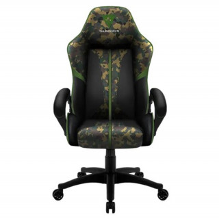 ThunderX3 BC1 CAMO gamer szék - Szürke/Zöld (Bontott) PC