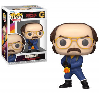 Funko Pop! #1543 Television: Stranger Things Season S3 - Murray Bauman Vinyl Figure Ajándéktárgyak