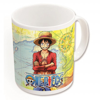 One Piece - hőre változó bögre 325 ml - Luffy (611873) Ajándéktárgyak