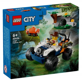 LEGO City: Dzsungelkutató ATV - vörös macskamedve akció (60424) Játék