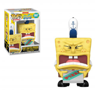 Funko Pop! #1667 Animation: SpongeBob SquarePants - Krusty Krab Pizza SpongeBob Vinyl Figura Ajándéktárgyak