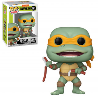 Funko Pop! #1611 Movies: Teenage Mutant Ninja Turtles - Michelangelo Sausage Link Nunchucks Vinyl Figura Ajándéktárgyak