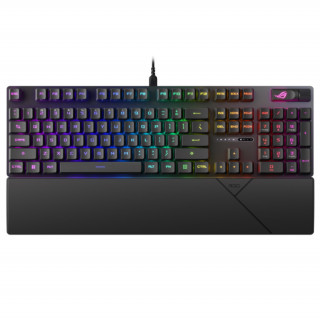 ASUS ROG Strix Scope II RX vezetékes billentyűzet - HU - Red Switch (90MP0350-BKHA00) PC