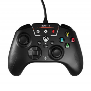 Turtle Beach REACT-R vezetékes kontroller - Fekete / Black (TBS-0730-02) Xbox Series