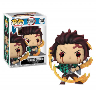 Funko Pop! #1748 Animation: Demon Slayer - Tanjiro Kamado (Sun Breathing) Vinyl Figura Ajándéktárgyak