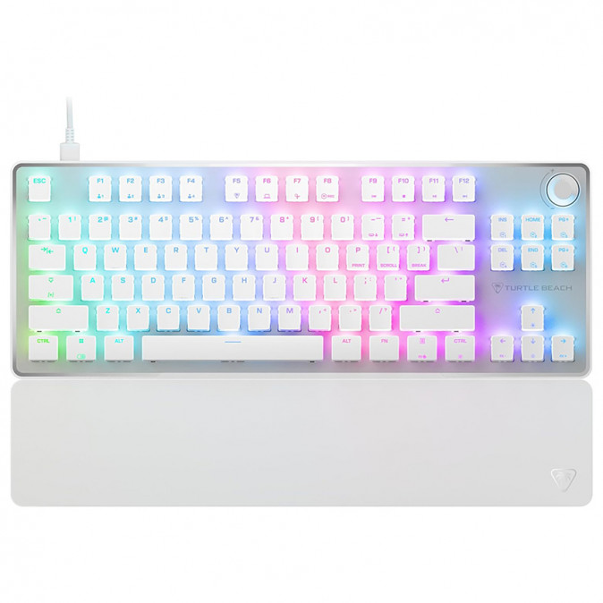 Turtle Beach Vulcan II TKL Pro Magnetic mechanikus gaming billentyűzet - US - Fehér (TBK-2002-11-US) PC