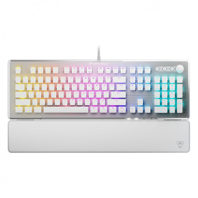 Turtle Beach Vulcan II TKL mechanikus gaming billentyűzet - US - Fehér (TBK-1002-11-US) PC
