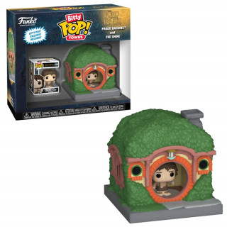 Funko Bitty Pop! Towns: The Lord of the Rings - Frodo Baggins and The Shire Vinyl Figurák Ajándéktárgyak