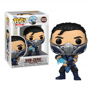 Funko Pop! #1022 Games: Mortal Kombat - Sub Zero Vinyl Figura Ajándéktárgyak