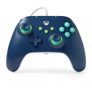 PowerA vezetékes kontroller - Mariner Blue / Kék Xbox Series