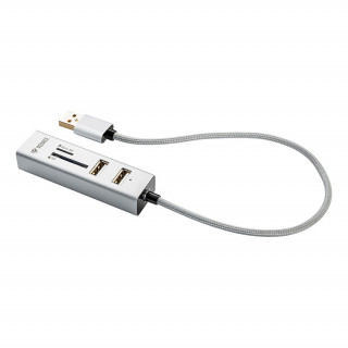 YENKEE YHC 101SR USB 2.0 elosztó és kártyaolvasó PC