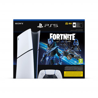 PlayStation 5 Digital Edition (Slim) Fortnite Cobalt Star console bundle (használt) PS5