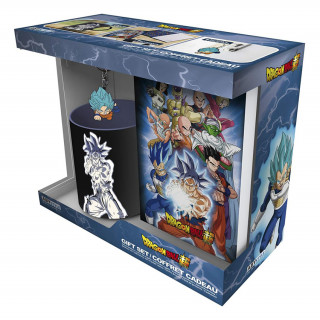 Abysse - Dragon Ball Super - ajándékcsomag - 320 ml bögre, PVC kulcstartó, jegyzetfüzet Ajándéktárgyak