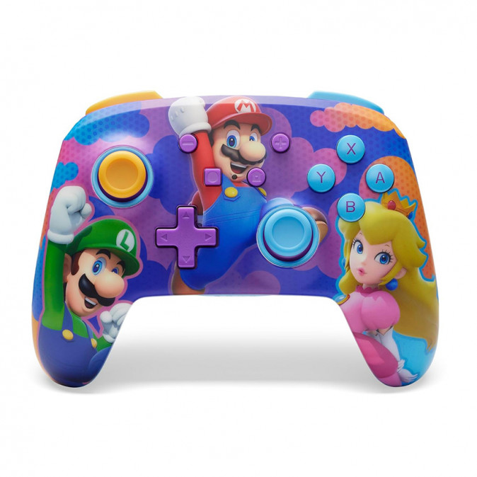 PowerA Enhanced Nintendo Switch kontroller (Color Splash Heroes) Nintendo Switch