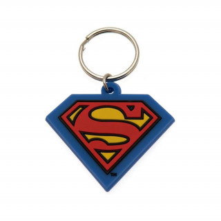 Superman - Shield Pvc kulcstartó Ajándéktárgyak