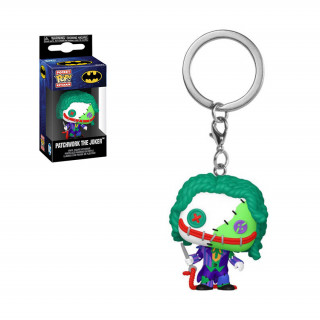 Funko Pocket Pop! DC: Batman - Patchwork The Joker Vinyl Figura Kulcstartó Ajándéktárgyak