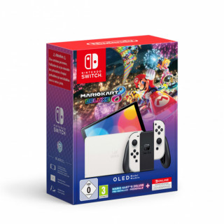 Nintendo Switch OLED + Mario Kart 8 Deluxe + 12 hónap Nintendo Switch Online Nintendo Switch