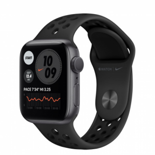 Apple Watch Nike S6 GPS, 40mm Space Gray Aluminium Case with Anthracite/Black Ni Mobil