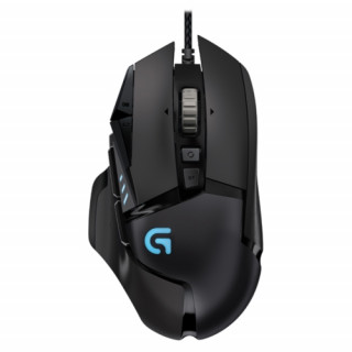 Logitech egér G502 Gaming Mouse Black USB PC