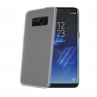 Celly Galaxy S8 Plus szilikon hátlap, Fehér Mobil