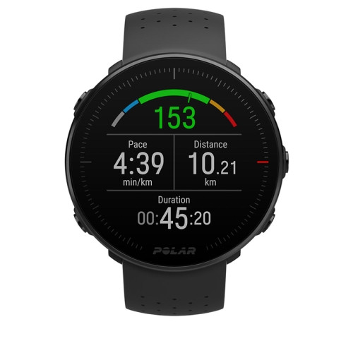 Polar Vantage M vízálló sportóra, fekete, S-M méret Mobil
