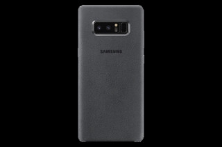 Samsung Galaxy Note 8 alcantara hátlap, Szürke Mobil