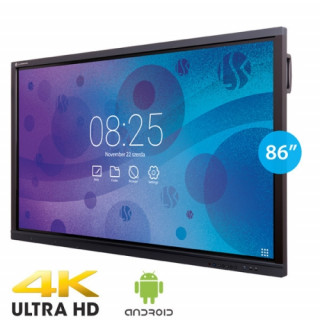 LSK ClassBoard T2086S interaktív LCD kijelző, 86" képátló, 16:9 képarány, 4K UHD PC