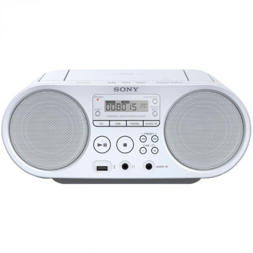 Sony ZS-P50W hordozható CD/rádió Audio