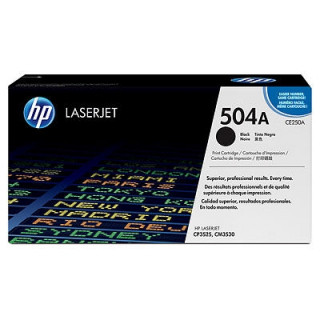 HP 504A (CE250A) - Fekete PC