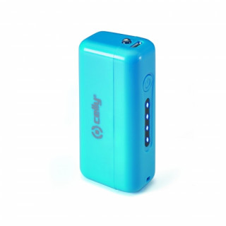 Celly powerbank, 2200mAh, világoskék, fluo színek Mobil