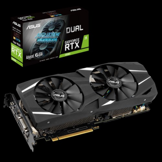 ASUS videokártya nVidia DUAL-RTX2060-A6G GDDR6 6GB videokártya PC