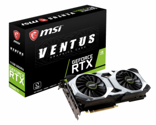 MSI Geforce RTX 2080 Ti VENTUS 11G  videokártya PC