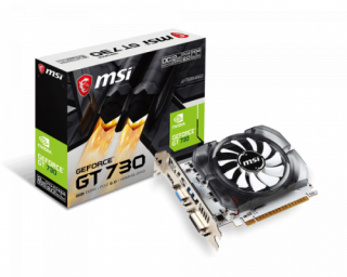 MSI Geforce GT 730 2GB videokártya PC