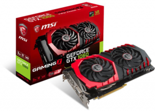 MSI Geforce GTX 1060 GAMING 3G videokártya PC