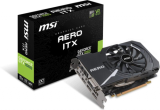 MSI Geforce GTX 1060 AERO ITX 6G OC videokártya PC