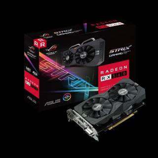 ASUS ROG-STRIX-RX560-4G-GAMING 4GB GDDR5 128 bit videokártya PC