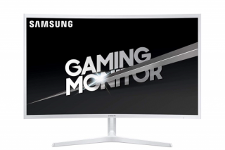 Samsung Ívelt 31.5", 16:09, VA panel, 1920x1080, VESA 75x75, Fehér PC