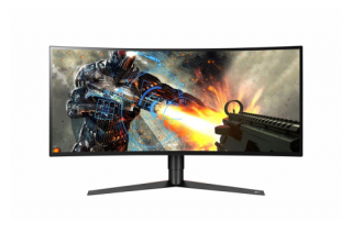 LG 34GK950F-B 34" 21:9 UltraGear™ QHD ívelt IPS Gaming Monitor Radeon FreeSync™ PC