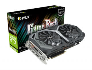 Palit GeForce RTX 2070Super GameRock Premium 8GB videokártya PC