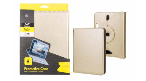 BH282 Univerzális tablet tok 8" arany Mobil