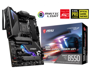 MSI MPG B550 GAMING CARBON WIFI alaplap PC