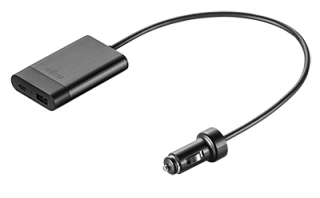 Fujitsu Car Adapter USB-C QC autós töltő PC