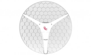 NET-ANT MikroTik LHG XL HP5 - 5GHz 802.11 a/n vezeték nélküli kettős polarizációjú 27 dBi antenna PC