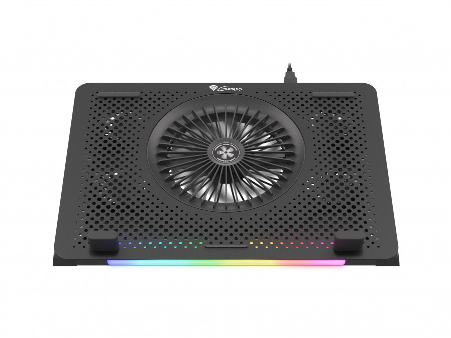 GENESIS Oxid 450 notebook hűtőpad 39,6 cm (15.6") 2400 RPM Fekete PC