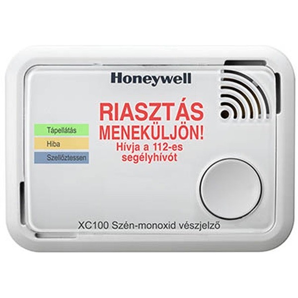 Honeywell XC-100-HU-A szén-monoxid érzékelő PC