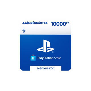 PlayStation Store Ajándékkártya 10000 HUF (PS Store Card - HU) (DIGITÁLIS) PS4